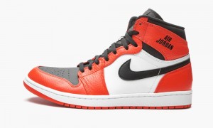 Nike Air Jordan 1 Retro High Miesten Kengät Oranssi Mustat | 709BOLRMX