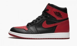 Nike Air Jordan 1 Retro High OG 'Banned / Bred' Miesten Kengät Mustat Punainen | 817ETGKNR