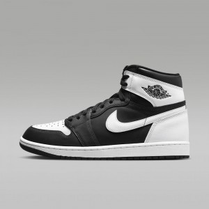 Nike Air Jordan 1 Retro High OG "Black & White" Miesten Kengät Mustat Valkoinen Valkoinen | 945YZKGWO