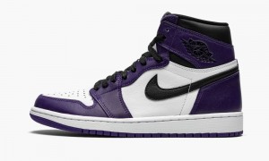 Nike Air Jordan 1 Retro High OG 'Court Purple 2.0' Miesten Kengät Violetit Valkoinen Mustat | 406FEQPLZ