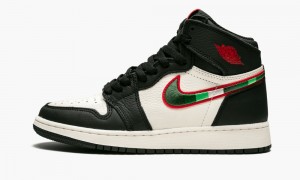 Nike Air Jordan 1 Retro High OG GS 'Sports Illustrated / A Star Is Born' Lasten Kengät Mustat Punainen Valkoinen | 314BGPWQV