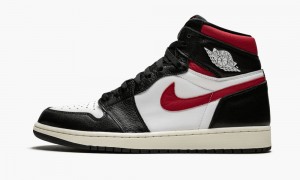 Nike Air Jordan 1 Retro High OG 'Gym Red' Miesten Kengät Mustat Valkoinen Punainen | 783CDBKEY