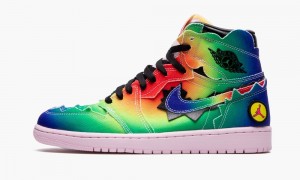 Nike Air Jordan 1 Retro High OG 'J Balvin' Miesten Kengät Monivärinen Mustat Pinkki | 374HDPNQT