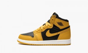 Nike Air Jordan 1 Retro High OG PS 'Pollen' Lasten Kengät Mustat Valkoinen Keltainen | 120BXIJYL