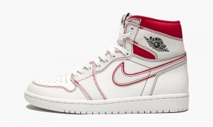 Nike Air Jordan 1 Retro High OG 'Phantom' Miesten Kengät Mustat Punainen Valkoinen | 509NZCDIQ
