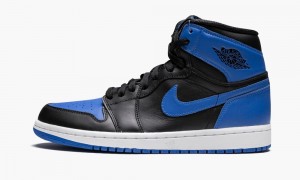 Nike Air Jordan 1 Retro High OG 'Royal' Miesten Kengät Mustat Kuninkaallinen Sininen | 168LATNMR