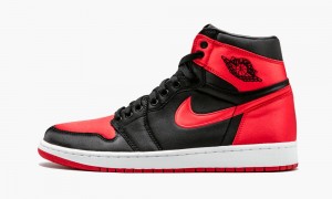 Nike Air Jordan 1 Retro High OG SE 'Satin' Miesten Kengät Mustat Punainen Valkoinen | 258MADFVJ