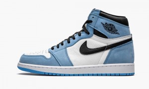 Nike Air Jordan 1 Retro High OG 'University Blue' Miesten Kengät Valkoinen Sininen Mustat | 601NCUOQF