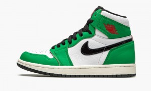 Nike Air Jordan 1 Retro High OG WMN 'Lucky Green' Naisten Kengät Vihreä Valkoinen Mustat | 517AFPOJL