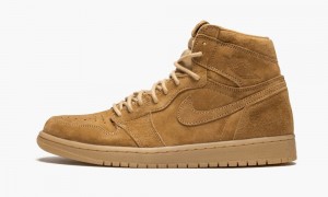 Nike Air Jordan 1 Retro High OG 'Wheat' Miesten Kengät Kultaiset | 329KOIPAX