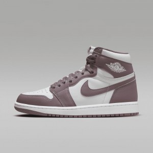 Nike Air Jordan 1 Retro High OG "Yellow Ochre" Miesten Kengät Violetit Valkoinen | 682BIYFCN