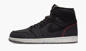 Nike Air Jordan 1 Retro High OG Zo 'Space Hippie' Miesten Kengät Mustat Harmaat Punainen | 906SWXNEV
