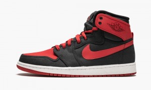 Nike Air Jordan 1 Retro KO HI Miesten Kengät Mustat Punainen Valkoinen | 307IQJRVY