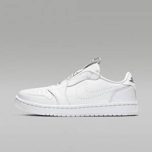 Nike Air Jordan 1 Retro Low Slip Naisten Kengät Valkoinen | 849QAUIZW