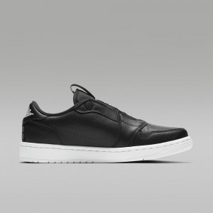 Nike Air Jordan 1 Retro Low Slip Naisten Kengät Mustat | 158DYJHVW