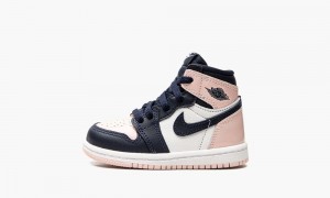 Nike Air Jordan 1 Retro OG TD 'Bubble Gum' Lasten Kengät Valkoinen Mustat Pinkki | 624RKMTQP