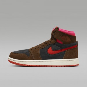Nike Air Jordan 1 Zoom CMFT 2 Naisten Kengät Mustat Punainen | 657EBCAKT