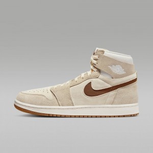 Nike Air Jordan 1 Zoom CMFT 2 Naisten Kengät Ruskea Khaki Kahvi | 675CERJPY