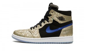 Nike Air Jordan 1 Zoom CMFT GC 'Gold Laser' Miesten Kengät Kultaiset Mustat | 705IDYAUW