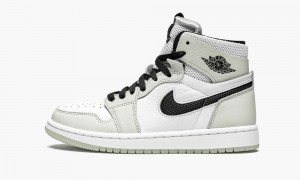 Nike Air Jordan 1 Zoom CMFT 'Light Bone' Naisten Kengät Mustat Valkoinen | 143ICQJYK