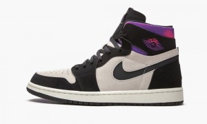 Nike Air Jordan 1 Zoom Mukavuus 'PSG' Miesten Kengät Valkoinen Mustat Violetit | 695ESIVHX