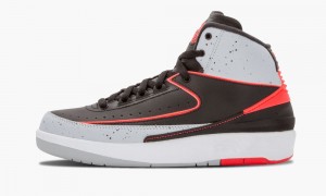 Nike Air Jordan 2 Retro BG 'Infrared 23' Lasten Kengät Mustat Punainen Sininen | 501IRXJNF