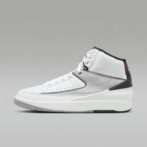 Nike Air Jordan 2 Retro "Python" Miesten Kengät Valkoinen Mustat Punainen | 059LZEGIH
