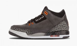 Nike Air Jordan 3 Retro (GS) 'Fear Pack' Lasten Kengät Harmaat | 487AQENML