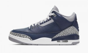 Nike Air Jordan 3 Retro 'Georgetown' Miesten Kengät Sininen Harmaat Laivastonsininen | 125LFIHKV