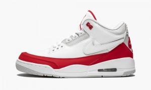 Nike Air Jordan 3 Retro Tinker 'Air Max 1 - University Red' Miesten Kengät Valkoinen Punainen | 962CQDUKO