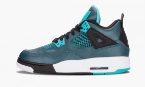 Nike Air Jordan 4 Retro 30th BG 'Teal' Lasten Kengät Turkoosi Valkoinen Mustat | 596VDJIRX