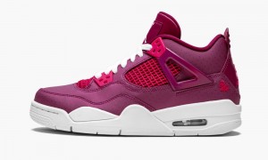 Nike Air Jordan 4 Retro (GS) 'Valentine’s Day - True Berry' Lasten Kengät Pinkki | 975MJEQCP