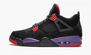 Nike Air Jordan 4 Retro NRG 'Raptors' Miesten Kengät Mustat Violetit | 865NVGIRJ