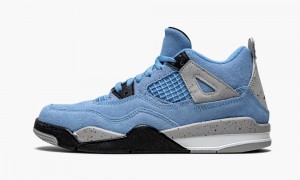 Nike Air Jordan 4 Retro PS 'University Blue' Lasten Kengät Sininen Mustat | 643OZLSAD
