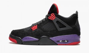 Nike Air Jordan 4 Retro 'Raptors/Drake OVO' Miesten Kengät Mustat Violetit | 746MSODFK