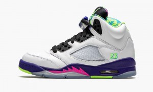 Nike Air Jordan 5 GS 'Alternate Bel-Air' Lasten Kengät Valkoinen Violetit Pinkki | 182KPIDOA