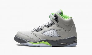Nike Air Jordan 5 GS 'Green Bean 2022' Lasten Kengät Hopea Vihreä Harmaat | 687CLYWSH