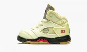 Nike Air Jordan 5 RETRO SP TD Lasten Kengät Punainen Mustat | 862NUHYKE