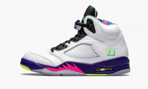 Nike Air Jordan 5 Retro 'Alternate Bel-Air' Miesten Kengät Valkoinen Violetit Pinkki | 289TFDVJY
