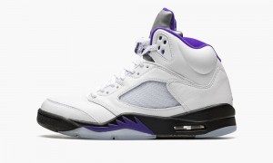 Nike Air Jordan 5 Retro 'Concord' Miesten Kengät Valkoinen Mustat | 318CSAINP