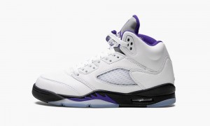 Nike Air Jordan 5 Retro GS 'Concord' Lasten Kengät Valkoinen Mustat | 502APXVGO
