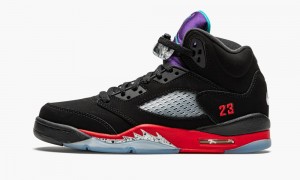 Nike Air Jordan 5 Retro GS 'Top 3' Lasten Kengät Mustat Punainen Violetit | 462FYHZTC