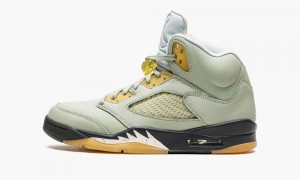 Nike Air Jordan 5 Retro 'Jade Horizon' Miesten Kengät Vaaleanhopea | 351ZIWSVY