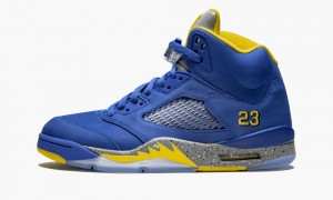 Nike Air Jordan 5 Retro 'Laney Varsity Royal' Miesten Kengät Kuninkaallinen Sininen Vaaleanharmaat | 870RNLEFI