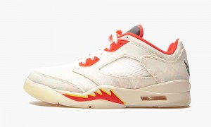 Nike Air Jordan 5 Retro Low 'Chinese New Year 2021' Miesten Kengät Punainen Keltainen | 815MLOEUP