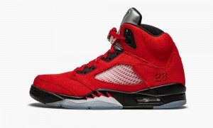 Nike Air Jordan 5 Retro 'Raging Bull 2021' Miesten Kengät Punainen Mustat Valkoinen | 610KCBJML