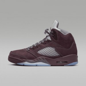 Nike Air Jordan 5 Retro SE Miesten Kengät Syvä Viininpunainen Metal Hopea Syvä Harmaat | 650ALPKMQ