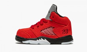 Nike Air Jordan 5 (TD) 'Raging Bull' Lasten Kengät Punainen Mustat | 372ZJRXWF