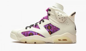 Nike Air Jordan 6 'Quai 54 - Purple' Miesten Kengät Mustat Oranssi | 942LVNSKX