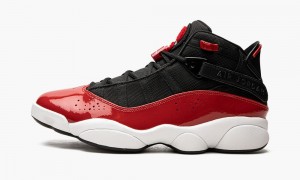 Nike Air Jordan 6 RINGS Miesten Kengät Mustat Punainen Valkoinen | 517KMBIQW